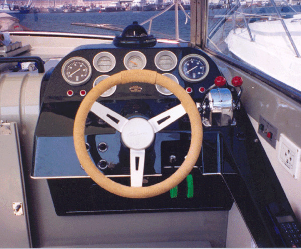 Un timone per un Riva